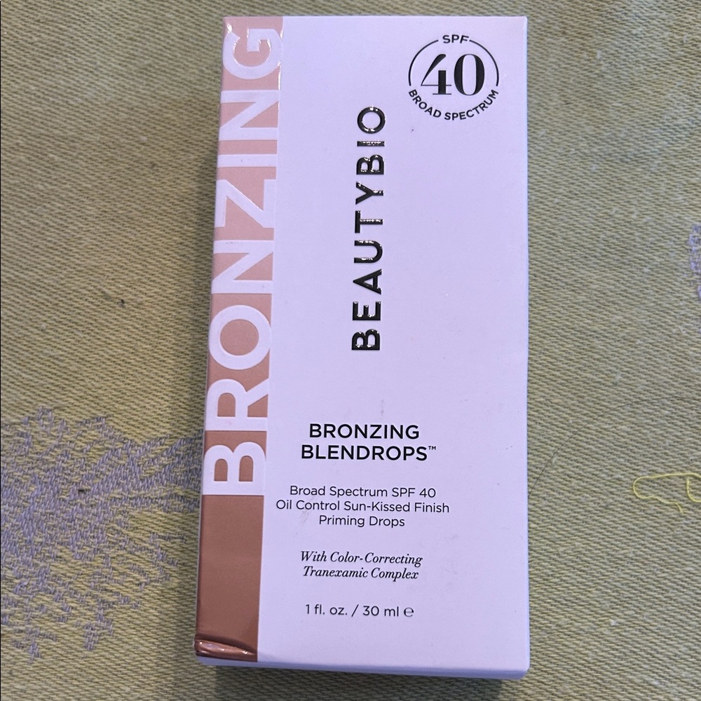 BeautyBio Bronzing Blendrops SPF 40, 1 fl. oz.
